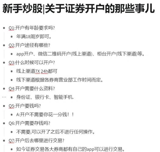 如何炒股票新手入门怎么开户(新手炒股开户入门步骤)